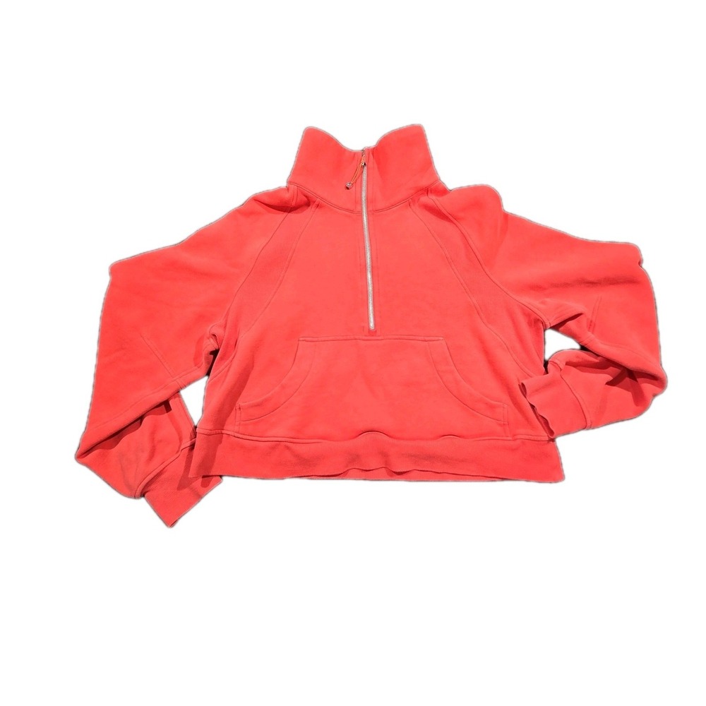 Lululemon Scuba Oversized Funnel Neck Shirt Sweatshirt Half Zip Women's M/L